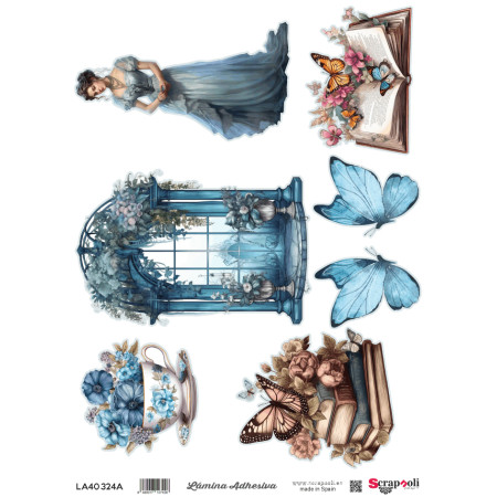 LAMINA ADHESIVA A4-324