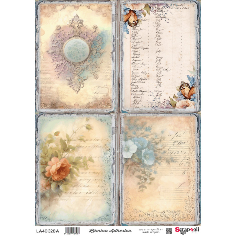 LAMINA ADHESIVA A4-328