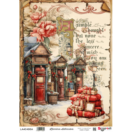 LAMINA ADHESIVA A4-496