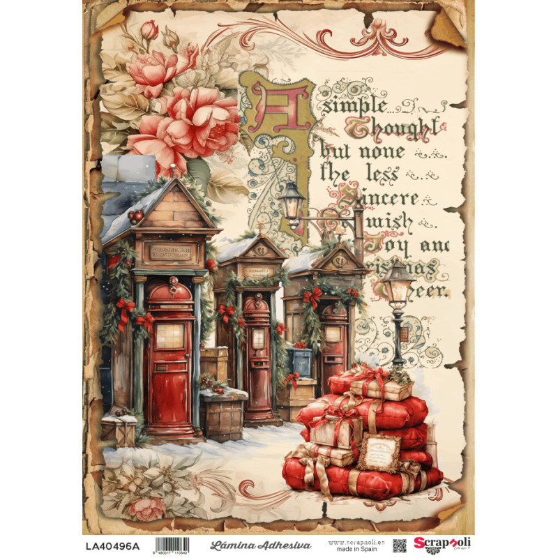 LAMINA ADHESIVA A4-496