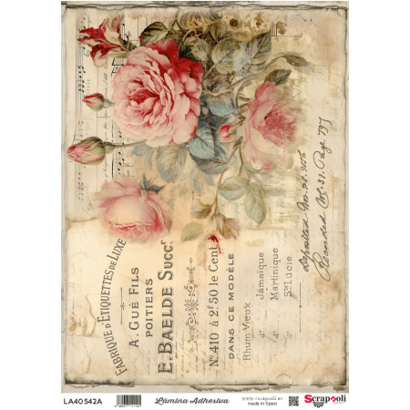 LAMINA ADHESIVA A4-542