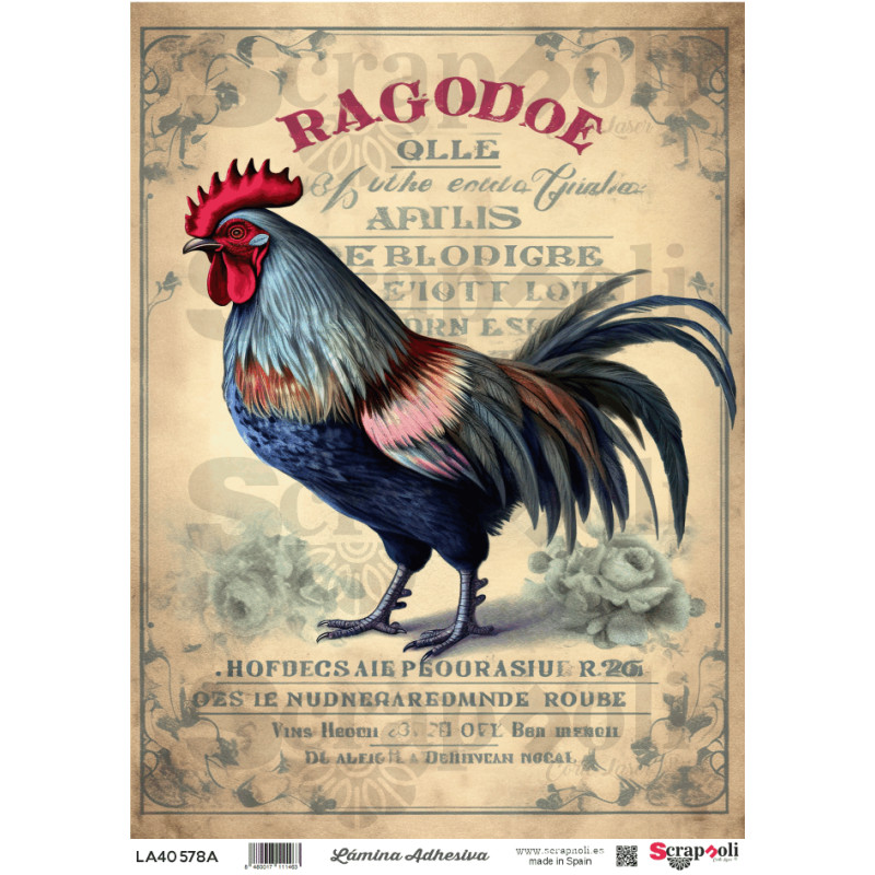 LAMINA ADHESIVA A4-578