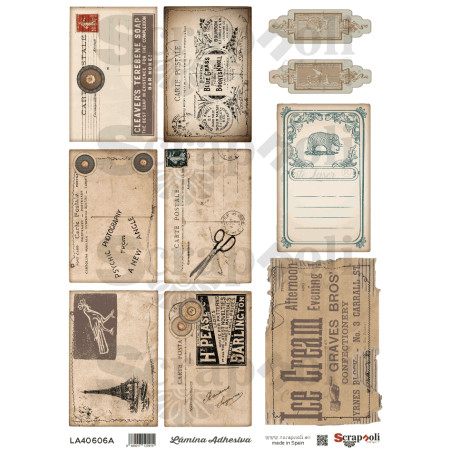 LAMINA ADHESIVA A4-606