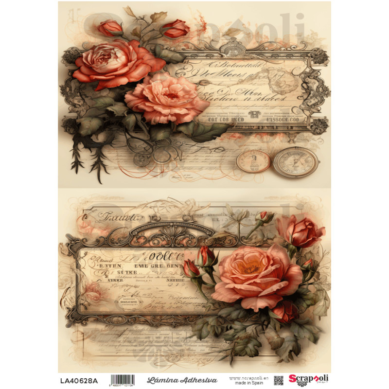 LAMINA ADHESIVA A4-628