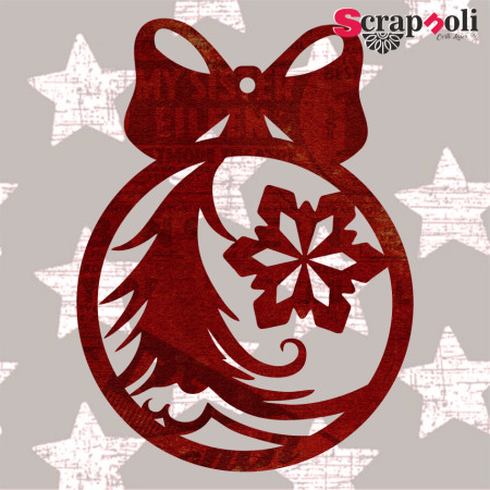 Bola navidad 44