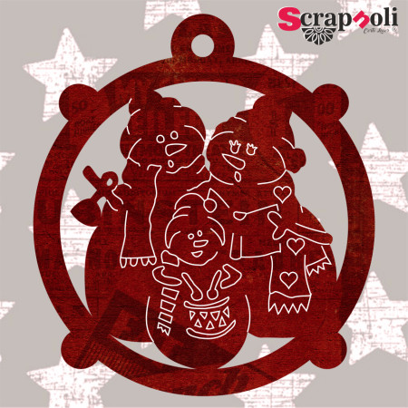 Bola navidad 58