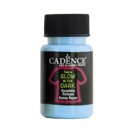 Glow In The Dark TELA Azul