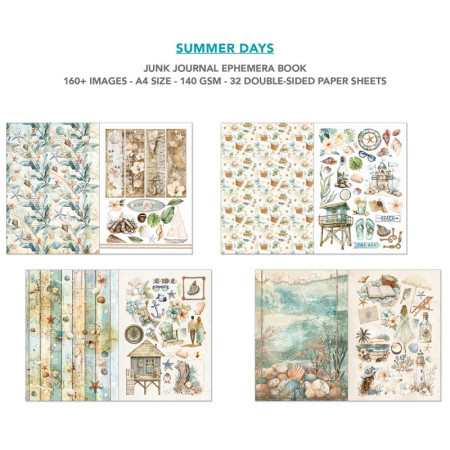 SUMMER DAYS Ephemera Book A4