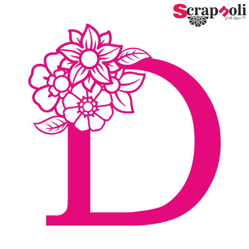 LETRA FLORAL C1-D