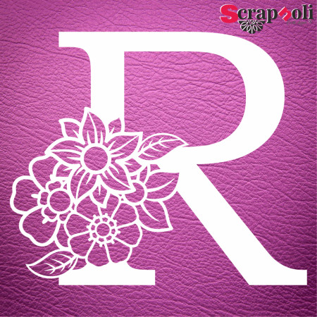 LETRA FLORAL C1-R