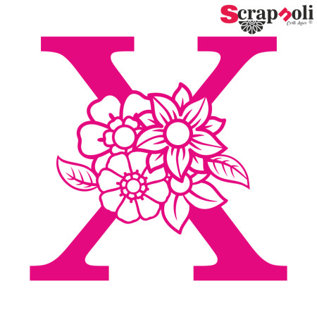 LETRA FLORAL C1-X