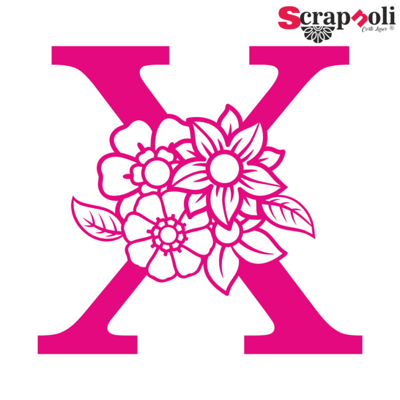 LETRA FLORAL C1-X
