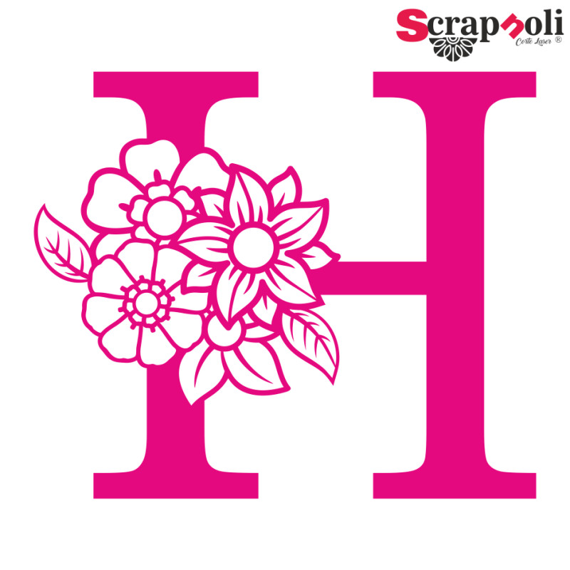 LETRA FLORAL C1-H