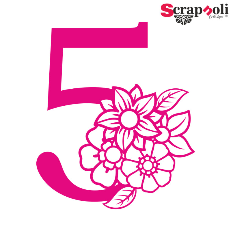 NUMERO FLORAL C1-5