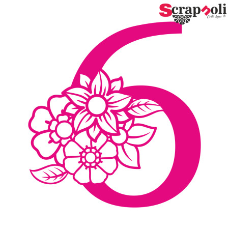NUMERO FLORAL C1-6