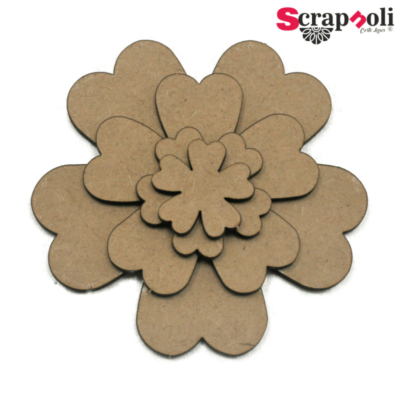 Flor 3D - 8