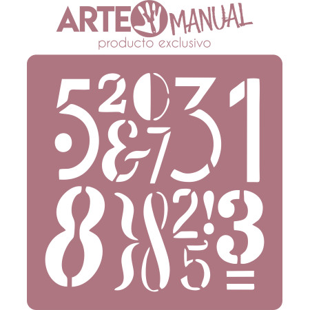 ARTEMANUAL STENCIL 18