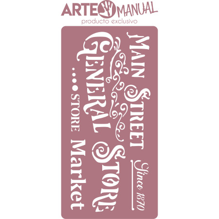 ARTEMANUAL STENCIL 5008