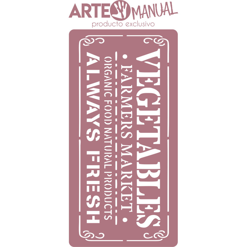 ARTEMANUAL STENCIL 5011