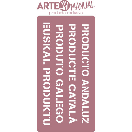 ARTEMANUAL STENCIL 5026