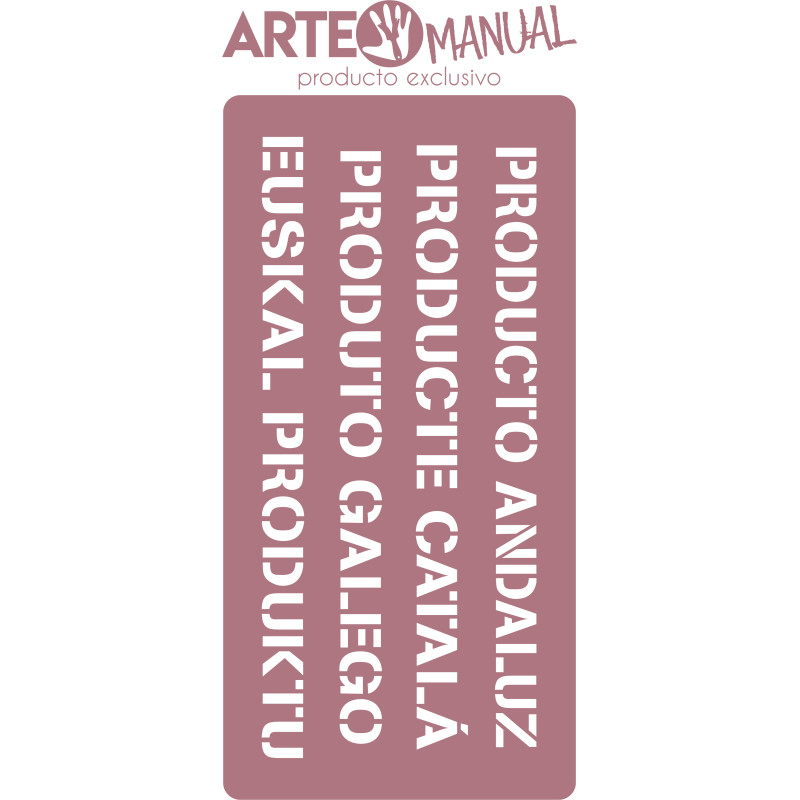 ARTEMANUAL STENCIL 5026