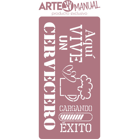 ARTEMANUAL STENCIL 5030