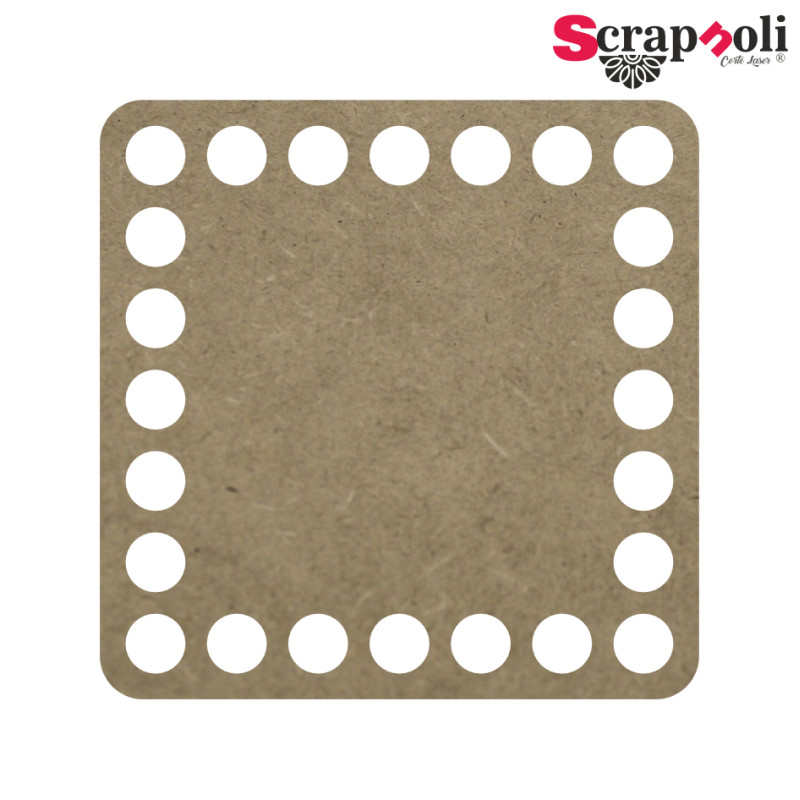Base Cuadrada 8 (5-9cm)