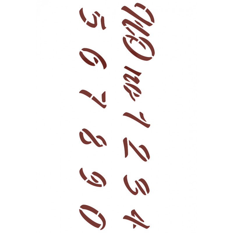 MISS STENCILS 24x35cm (17)