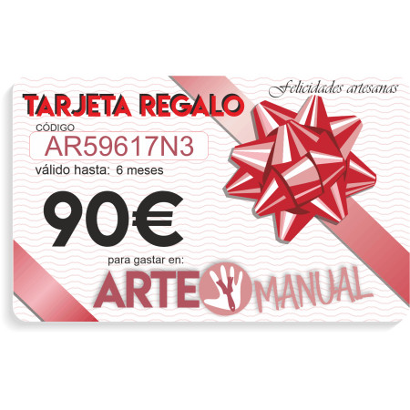 Tarjeta REGALO 90€