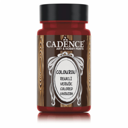 COLOUR ON VARNISH Red 90ml