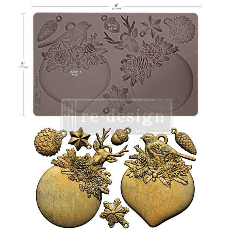 Molde de silicona Evergreen Antler Emblem Prima Marketing