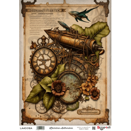 LAMINA ADHESIVA A4-18