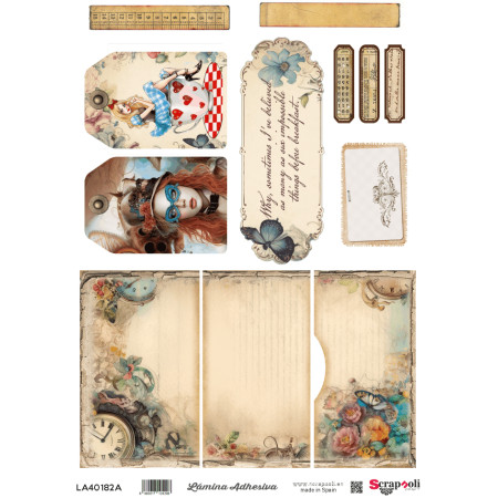 LAMINA ADHESIVA A4-182