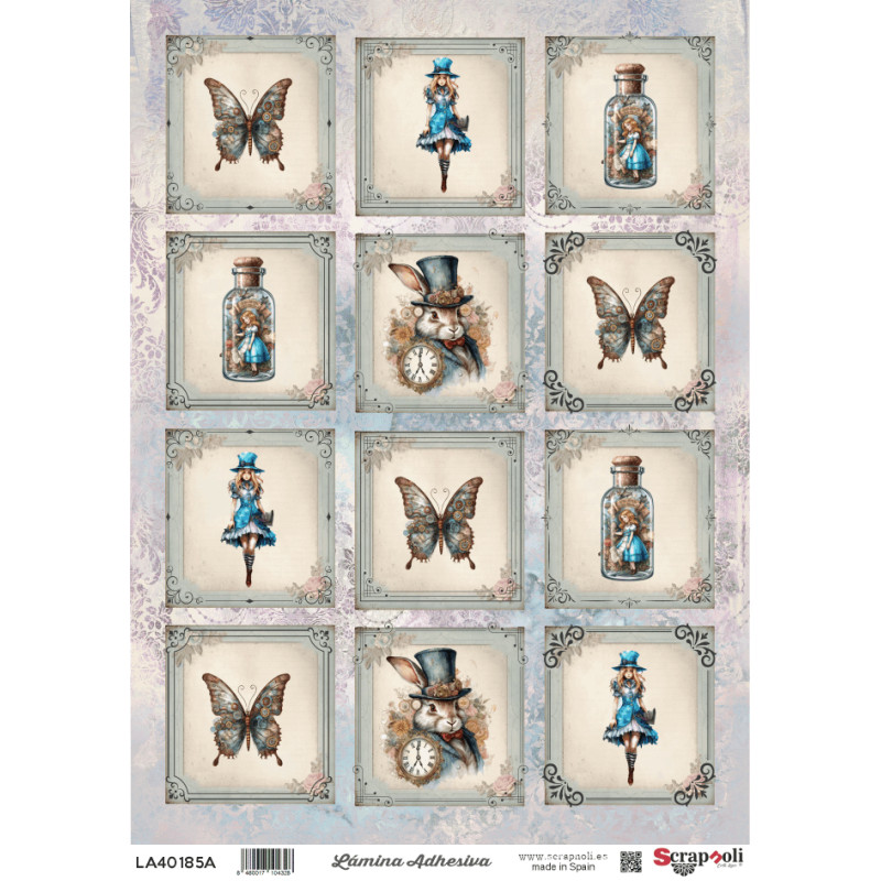 LAMINA ADHESIVA A4-185