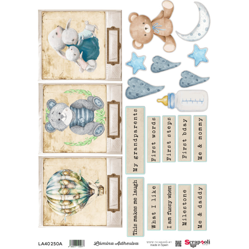 LAMINA ADHESIVA A4-250